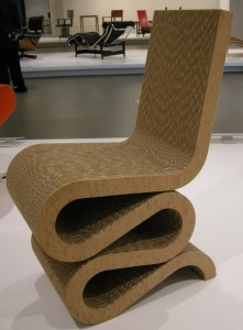 Frank Gehry: Cardboard Chair