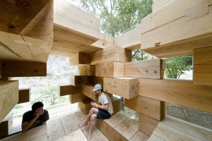 Wooden pavilion, Fujimoto